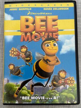 BEE MOVIE DVD Dreamworks Widescreen Animated tested and working